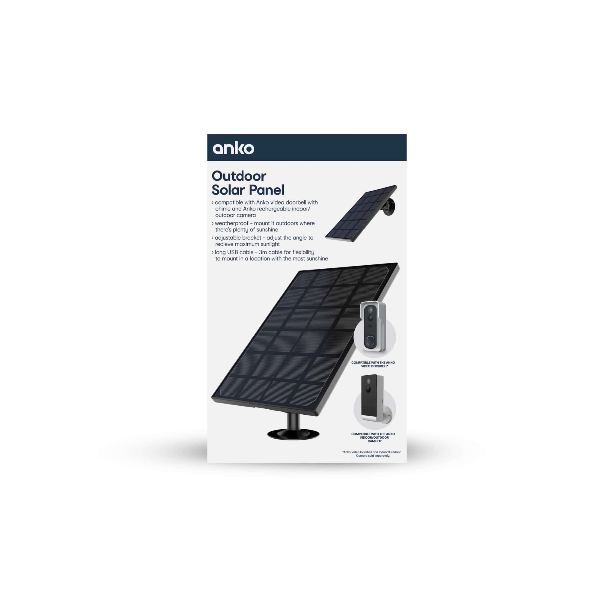 Anko Outdoor Solar Panel - Mirabella Genio - Smart Home