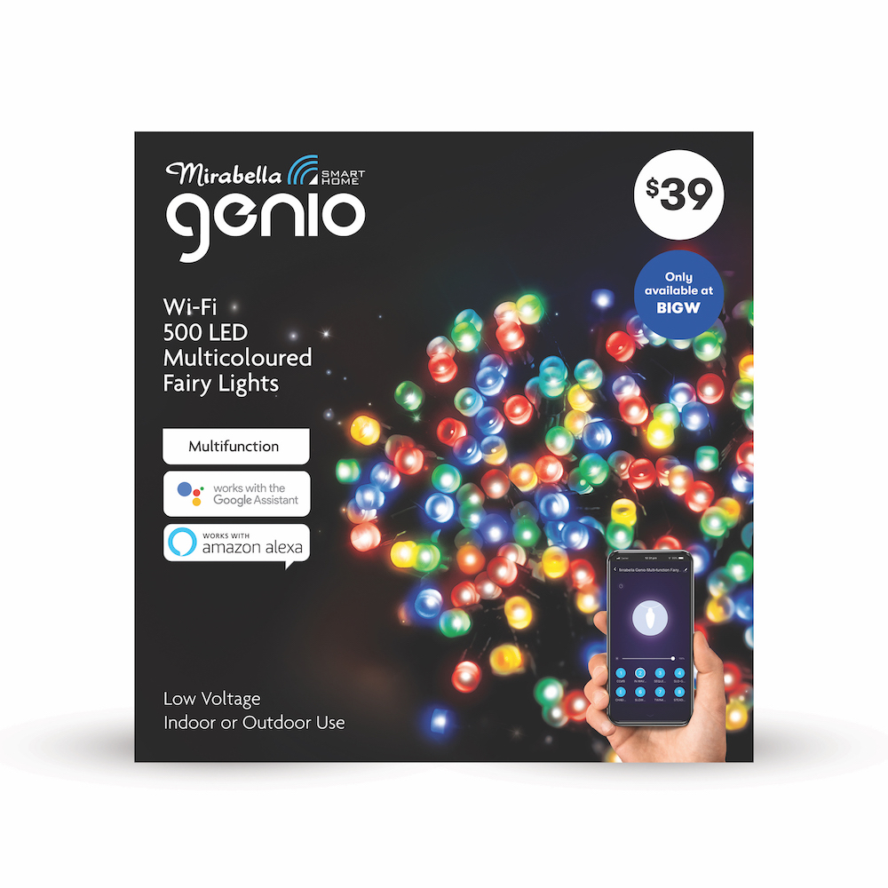 Mirabella Genio WiFi 500 LED Multicoloured Fairy Lights Mirabella